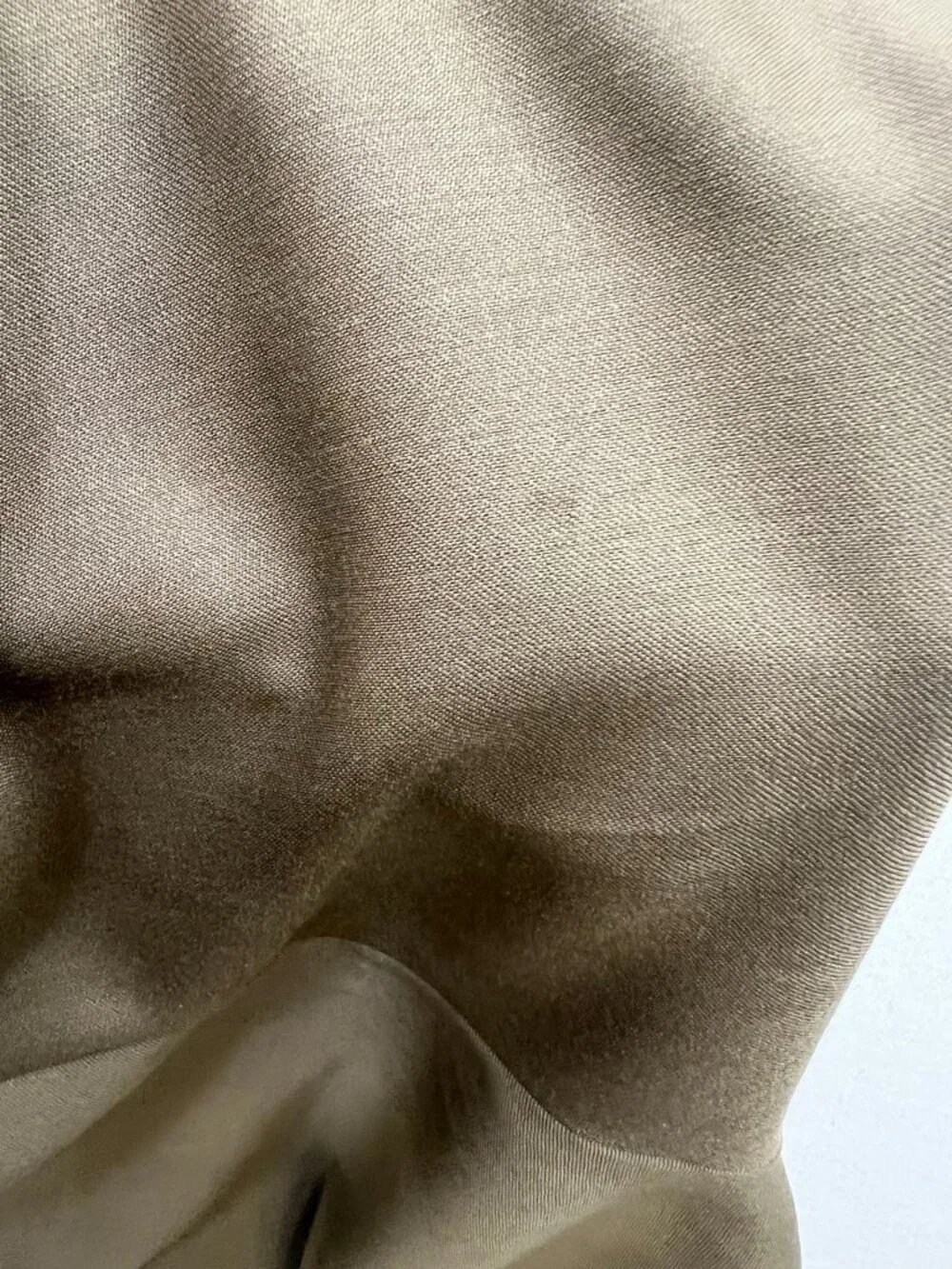 Jos. A. Bank Mens Wool Pleated Dress Pants Size 35 Tan Relaxed Formal Classic